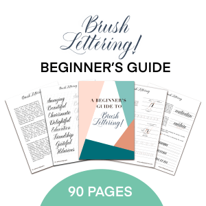 Beginner's Guide on Brush Calligraphy | 2025 Edition | Abhay Calligraphy